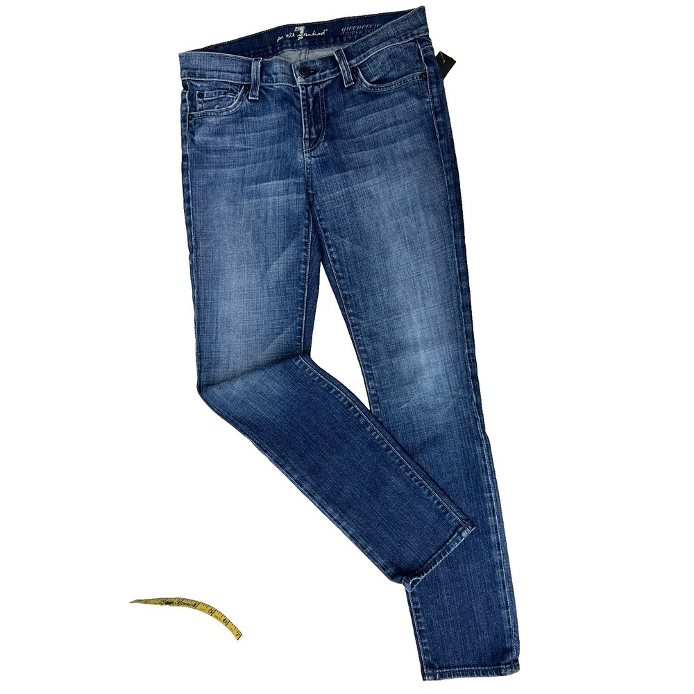 7 for All Mankind Gwenevere Super skinny Medium Wash Denim Five Pocket SZ 25